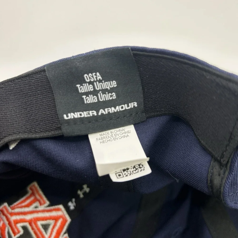 Auburn Tigers Under‎ Armour UA Iso-Chill Swimming Relaxed-Fit OSFM Hat Cap - Picture 4 of 4